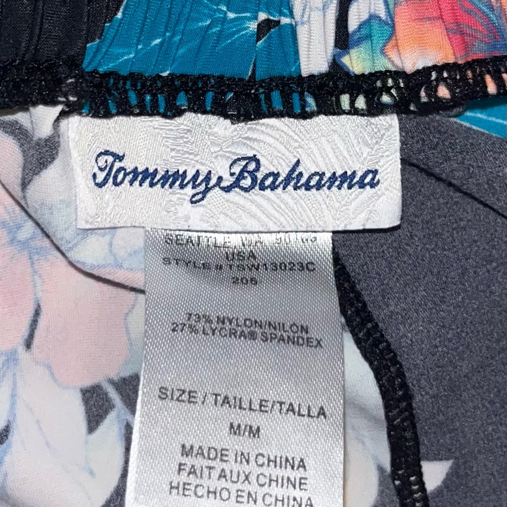Tommy Bahama Navy floral silky soft joggers - Picture 3 of 4
